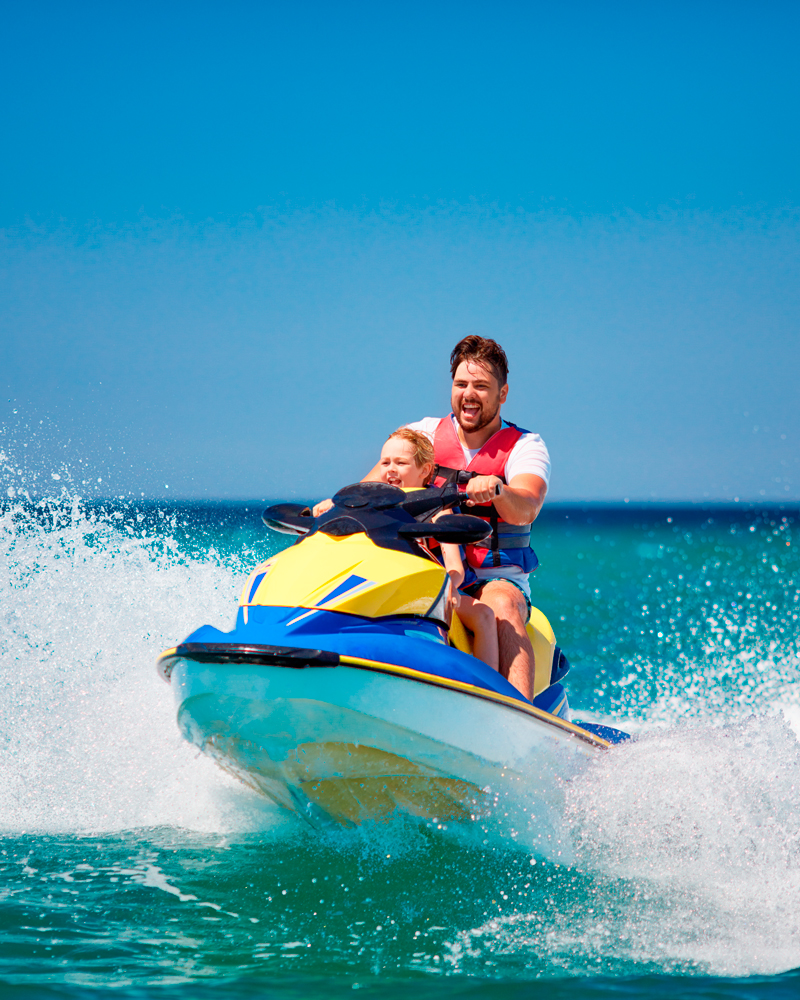 Jet skis and wave runners in Puerto Vallarta