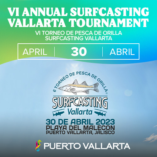 Torneo de Pesca de Orilla Surfcasting Vallarta