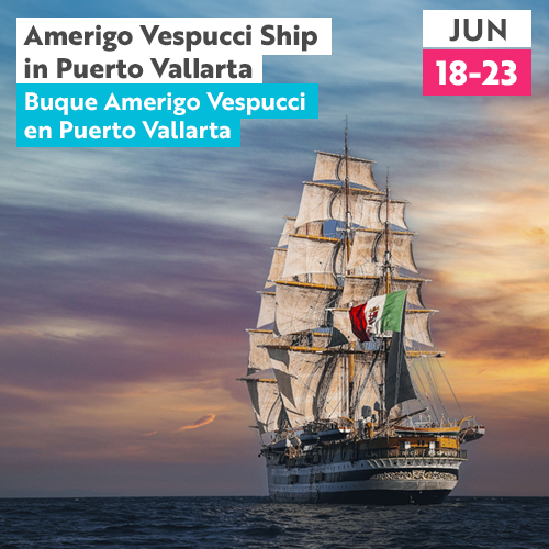 Amerigo Vespucci Ship in Puerto Vallarta