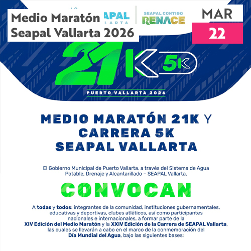 Medio Maratón Seapal Vallarta 2026