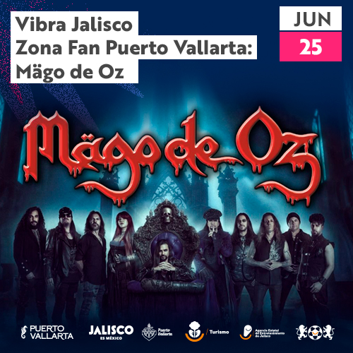 Vibra Jalisco Fan Zone Puerto Vallarta: Mägo de Oz