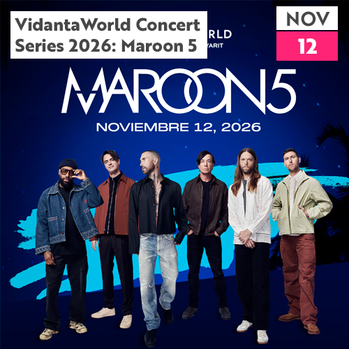 VidantaWorld Concert Series 2026: Maroon 5
