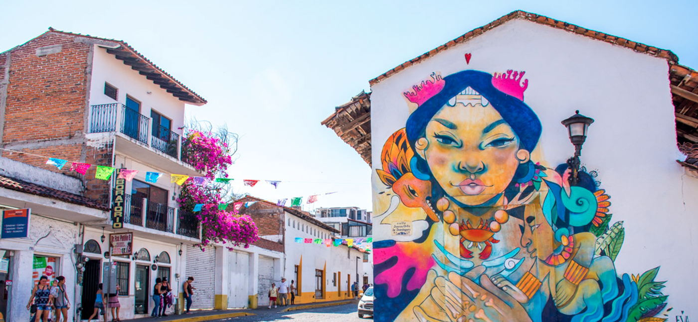 With Restore Coral Mural Project Puerto Vallarta has brought together urban artists from many places
