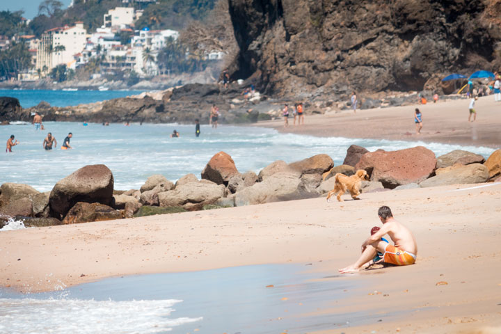 Discover the certified blue flag beach Playa Palmares in Puerto Vallarta