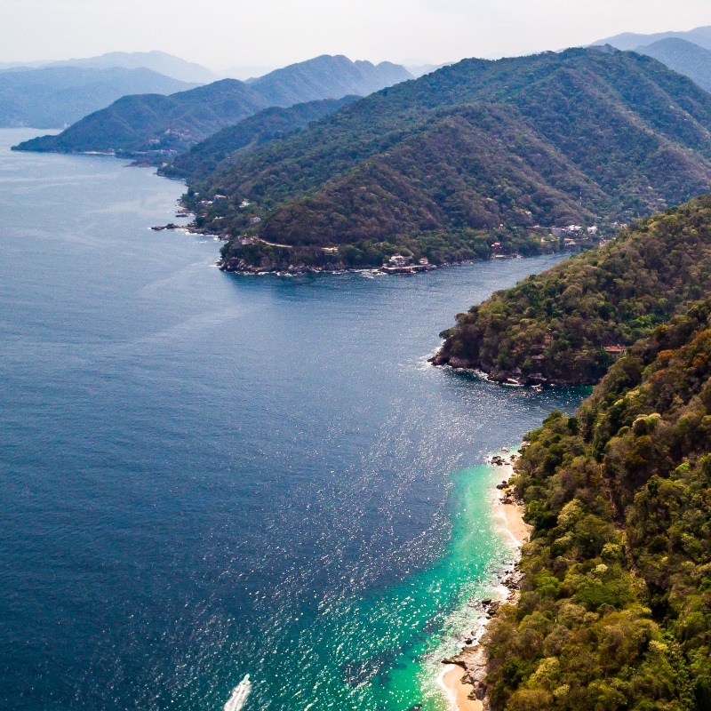Puerto Vallarta, one of the most beautiful bays in the world