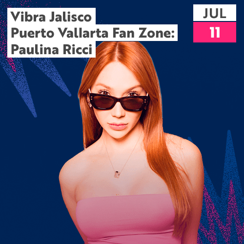 Vibra Jalisco Zona Fan Paulina Ricci Puerto Vallarta el 27 de Junio